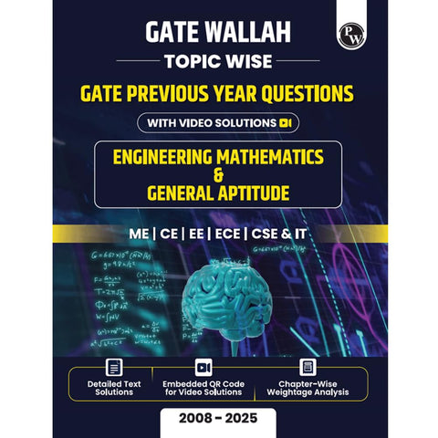 PW GATEWALLAH Engineering Maths & Aptitude Previous Solved Papers For 2026 Exams