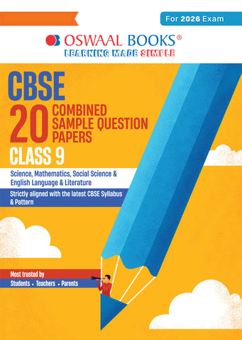 CBSE 10 Sample Question Papers Class 9 Science for 2026 Exam | Strictly as per Latest Syllabus, Recommended by Topper's Includes Solved Papers, Mind Maps, Revision Notes & Competency-Based Qs