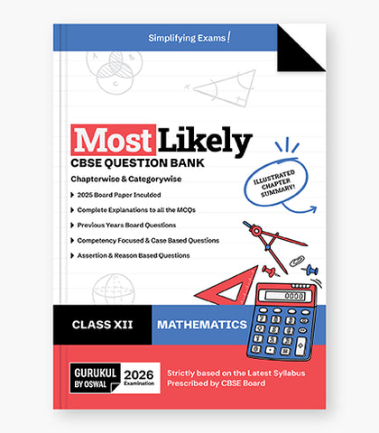 Gurukul by Oswal NTA CUET Accountancy Question Bank For Exam 2026