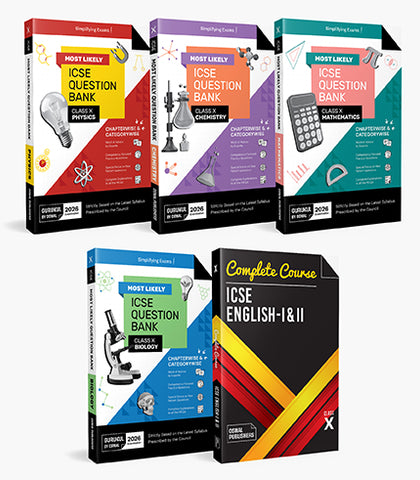 Gurukul By Oswal Chapterwise MCQs Vol I (English, History & Civics, Geography, Computer Applications) : ICSE Class 10 for Exam 2026
